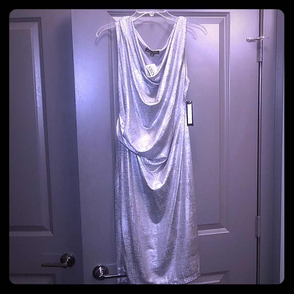 Silver Ladies Night Dress